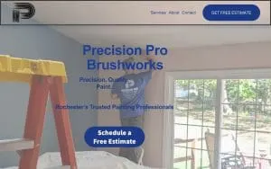 Precision Pro Brushworks website
