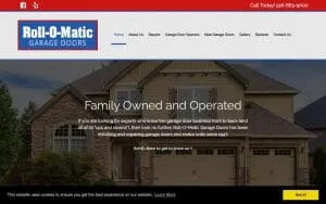 Roll-O-Matic Garage Doors of Port Washington website