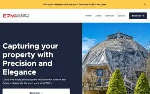 EPM Real Estate Photography of Ronkonkoma website