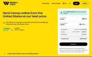 Western Union of Suffern website