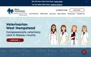 West Hempstead Animal Hospital website