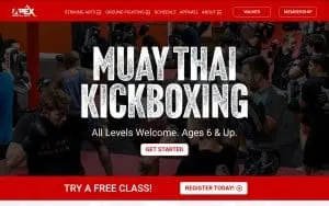 Apex Martial Arts Center website