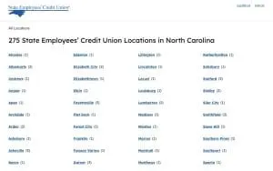 State Employees’ Credit Union of Hayesville website