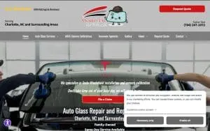Mobile Pro Auto Glass Inc of Charlotte website