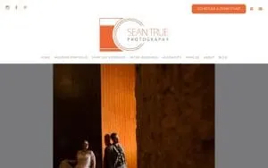 Sean True Photography website