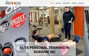 The Method Training website