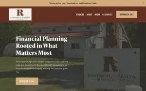 Rosewood Wealth Management website