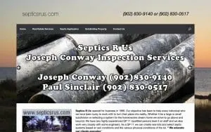 Septics-R-Us website