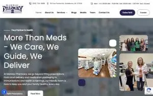 Marmac Pharmacy website