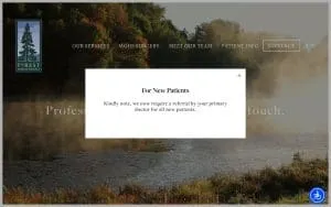 Forest Dermatology Hendersonville Office website