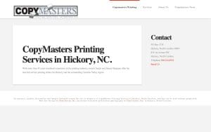 Copymasters Printing Services Inc.