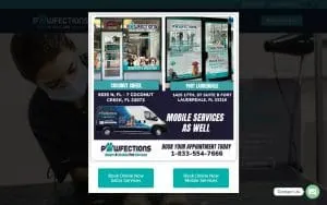 Pawfections website