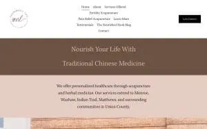 Nourishing Life Acupuncture & Herbal Medicine of Indian Trail website