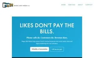 Magic Mile Media website