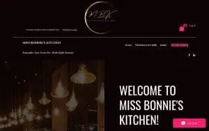 Miss Bonnies Kitchen, Catering of Knightdale website