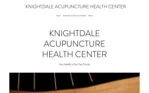 Knightdale Acupuncture Health Center website