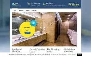 Settle Green and Clean of Knightdale website