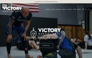 Victory Martial Arts BJJ of Morganton website