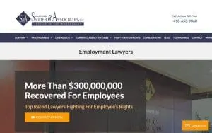 Snider Law, PLLC of Morrisville website