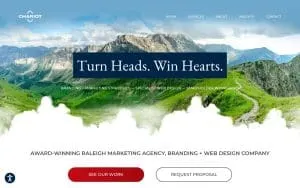 Chariot Creative Digital Marketing website