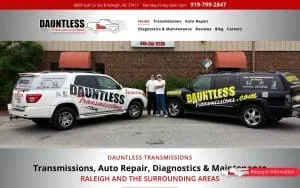 Dauntless Transmissions website