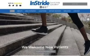 Instride Foot & Ankle Specialists of Spring Lake website