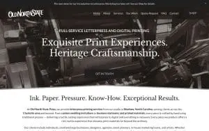 Old North State Press of Waxhaw website