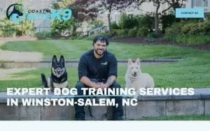 Coastal Elite K9 website