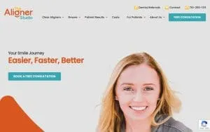 The Aligner Studio website