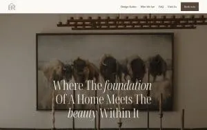 BR Design Consulting website