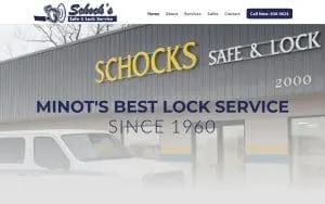 Schock's Safe and Lock Service website