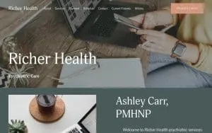 Richer Health PLLC of West Fargo website