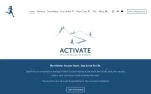 Activate Physical Therapy and Wellness of West Fargo website