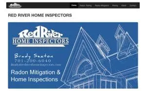 Red River Home Inspectors of Fargo website