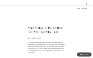 Hall’s Property Enhancements, LLC