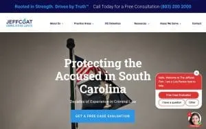 Jeffcoat Criminal Defense Lawyers - Myrtle Beach website