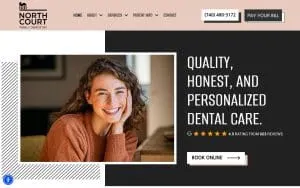 North Court Family Dentistry Circleville website
