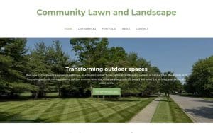 Community Lawn and Landscape