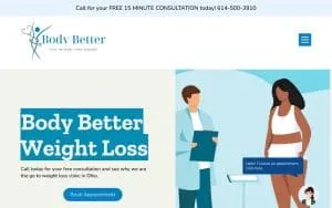Body Better Weight Loss of Circleville website