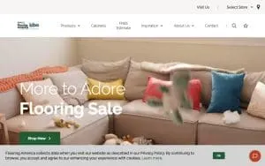 MDG Flooring America website