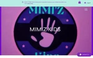 Mimiz Kids website