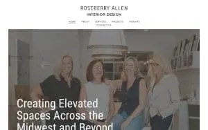 Roseberry Allen Interior Design | Ohio website