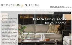 Today's Home Interiors website