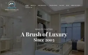 Makley Painting, LLC website