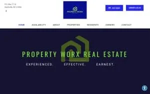 Property Worx, LLC website