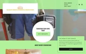 Buckeye Renovation & Repair website