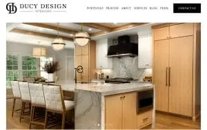 Ducy Design website