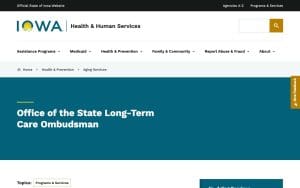 Aging-Long Term Care Ombudsman