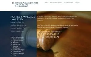 Hoffee Law Firm website