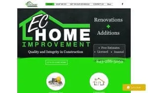 EC Home Improvement website
